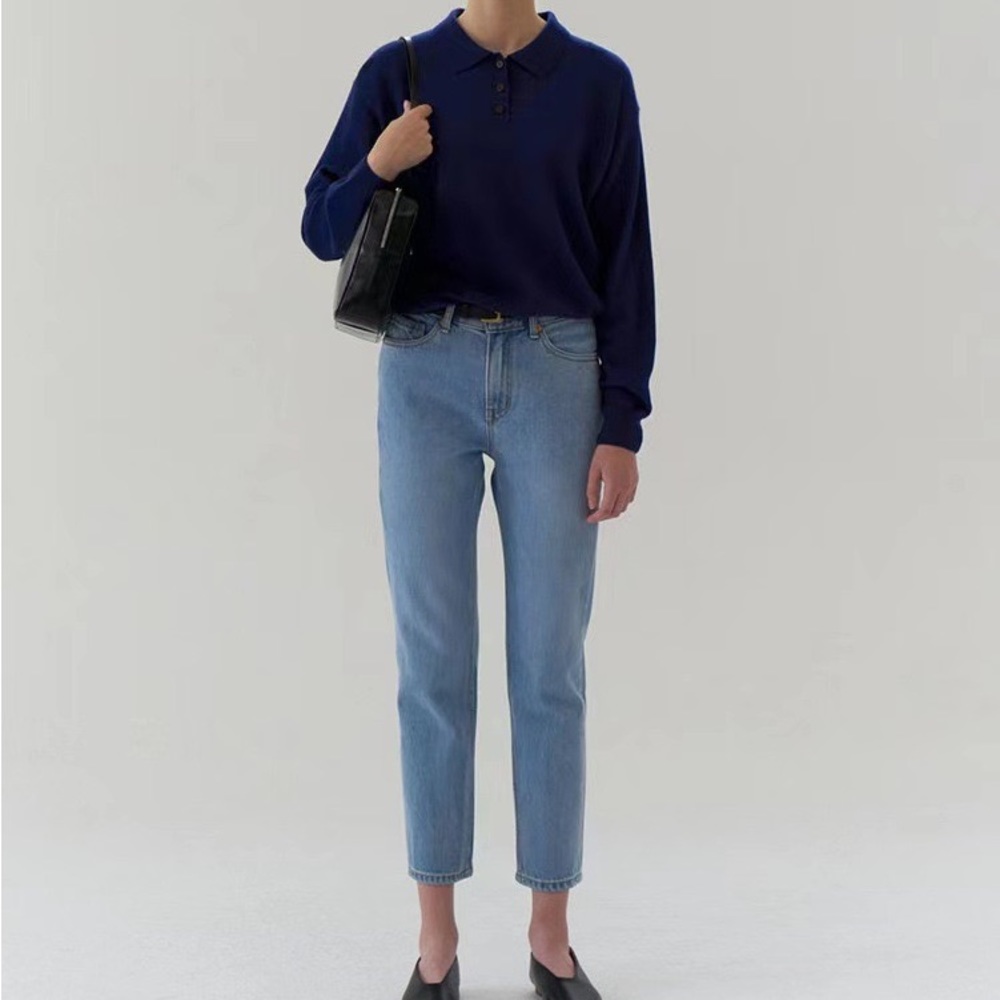Lerobe Light Blue Straight Jeans BNWT